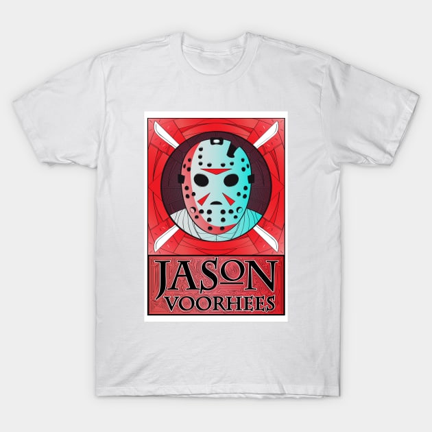 Horror Icons - Jason T-Shirt by Anton Sever